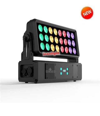 Luce di lavaggio esterno a batteria da 24x10w a batteria